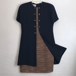 Evan Picone vintage 1980’s designer dress